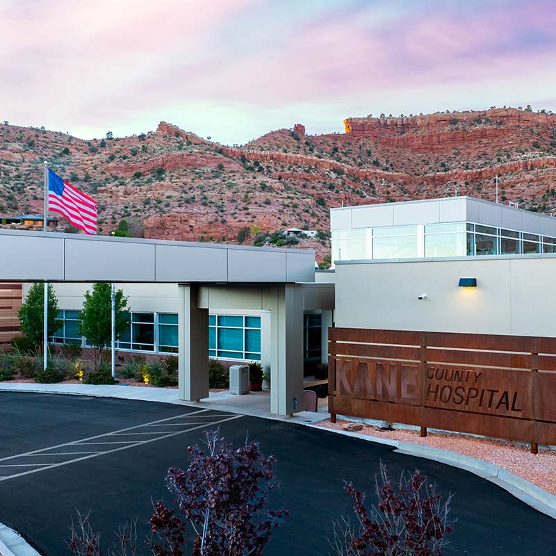 front entrance sign