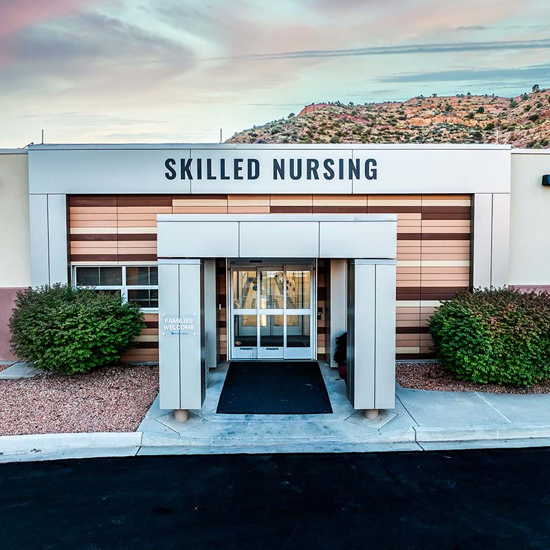 skilled nursing entrance