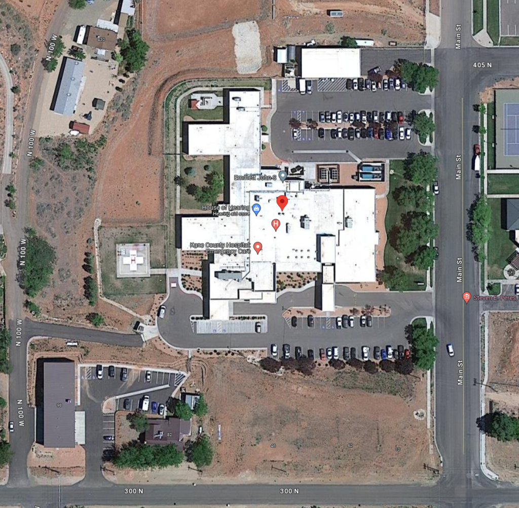 hospital map hotspots
